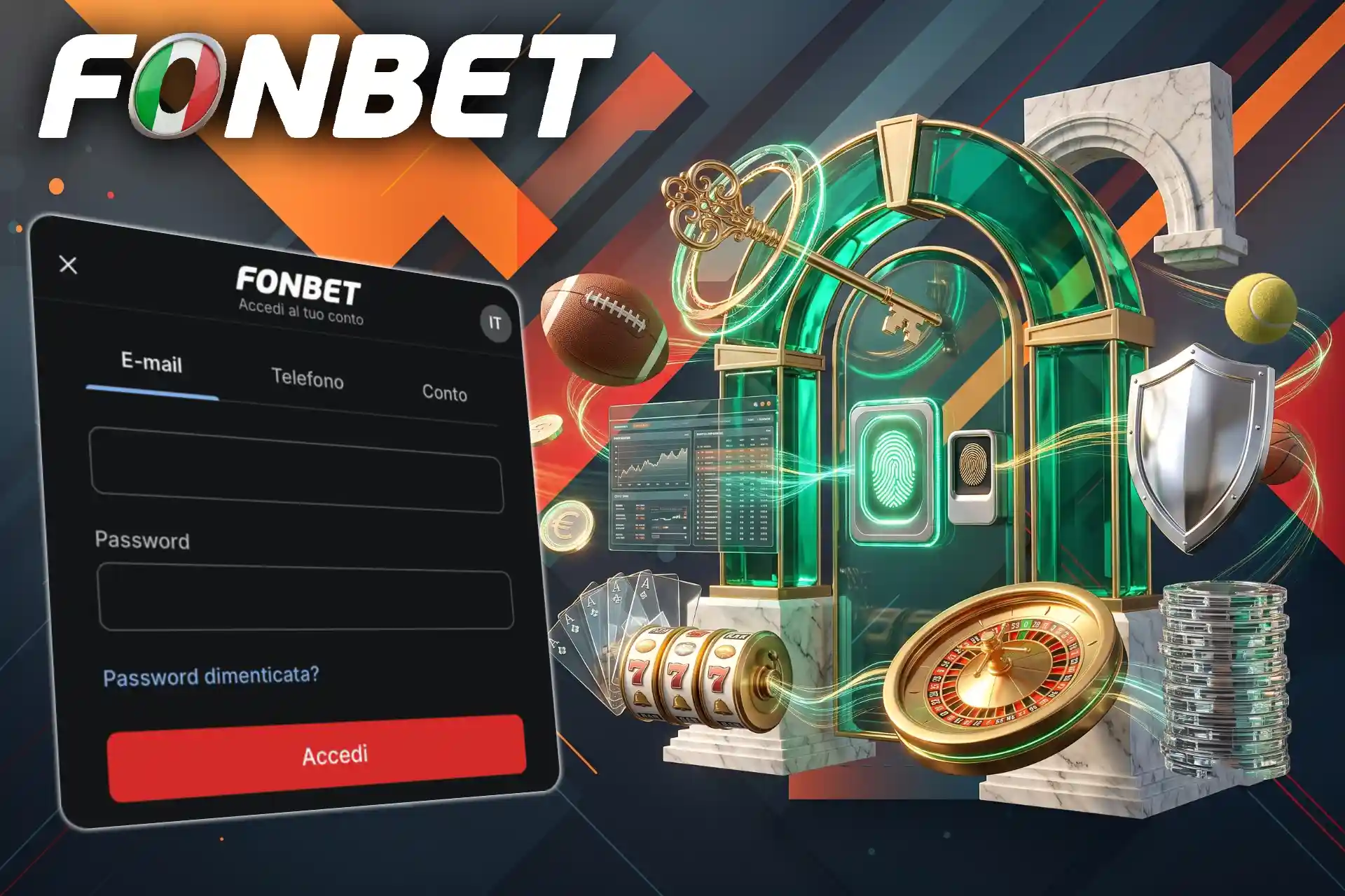 Fonbet login sicuro per accedere al proprio account online.
